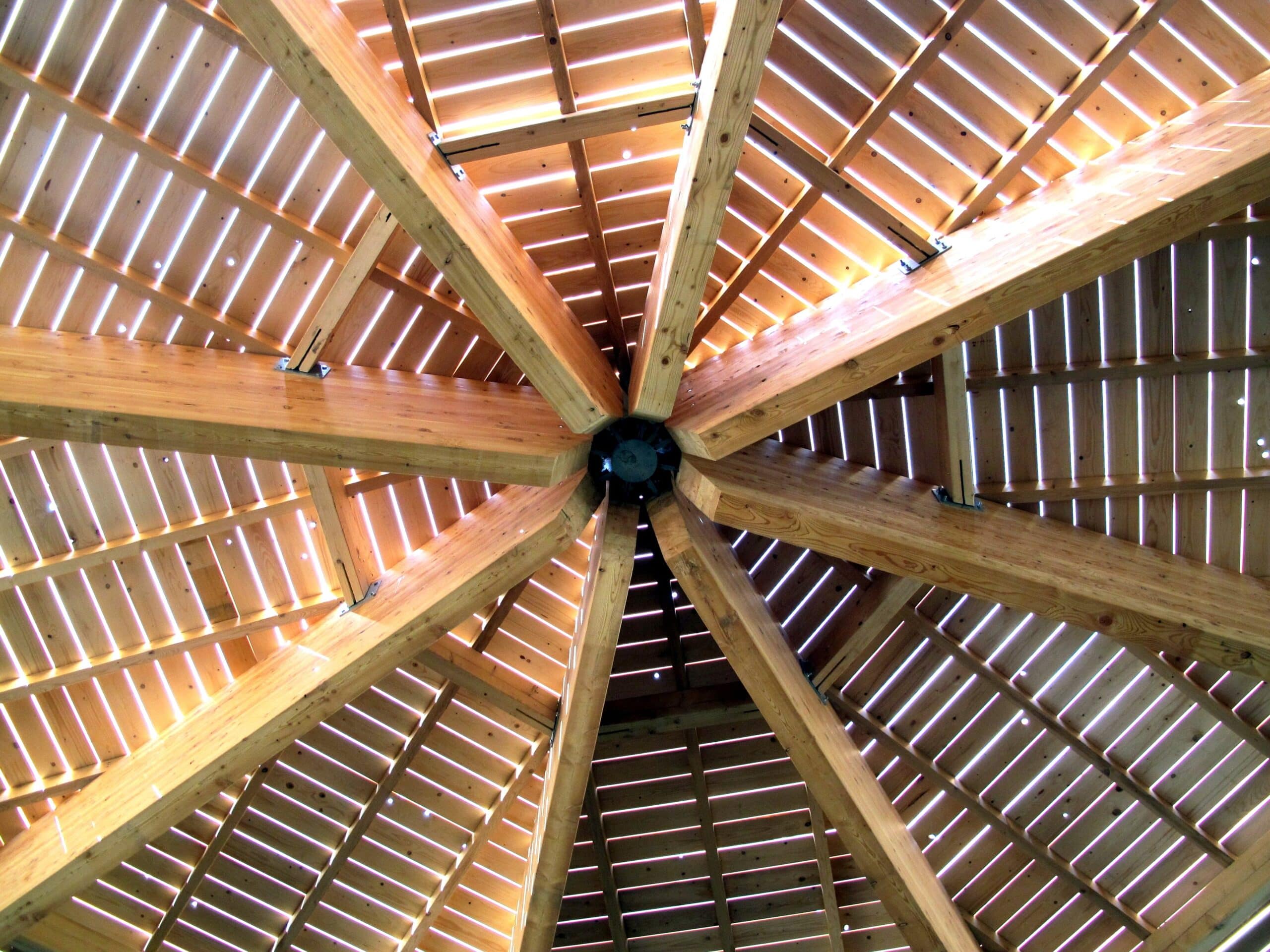 Construction d'une charpente en bois dans les Côtes d'armor