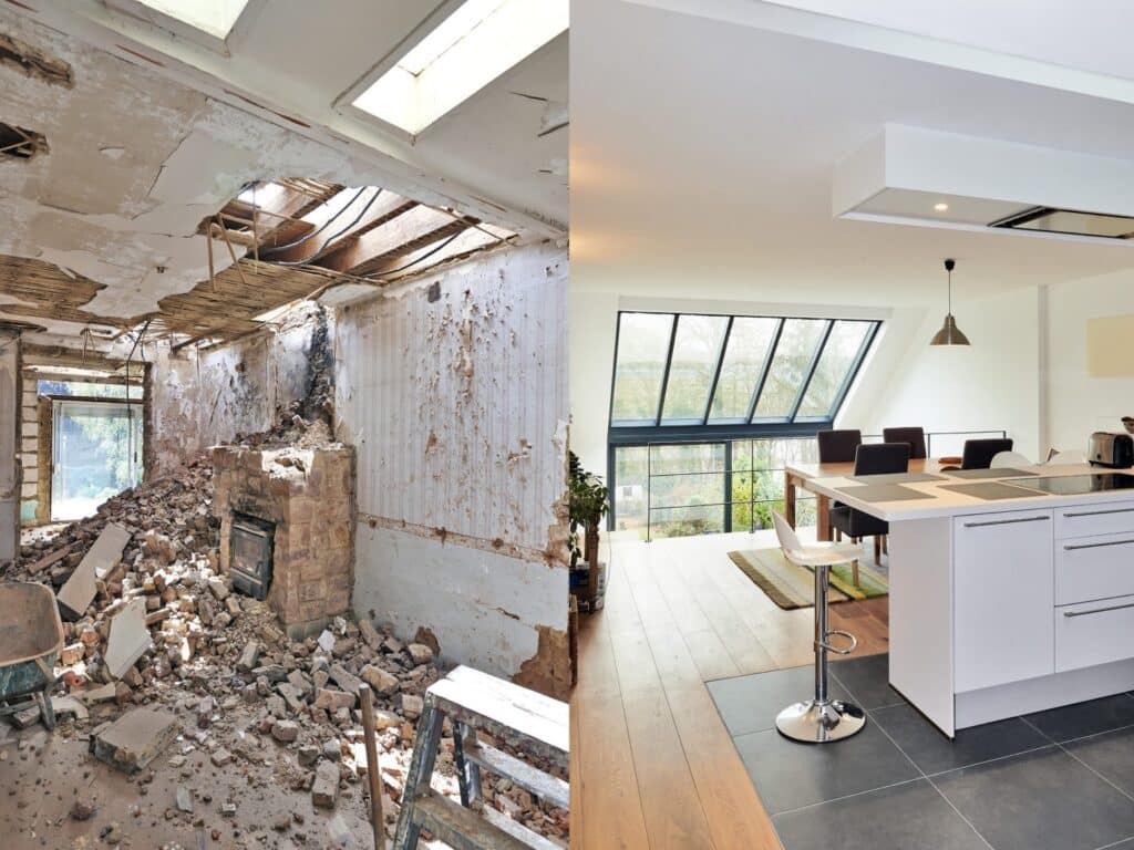 Rénovation de maison à Saint-Brieuc dans les Côtes d'Armor