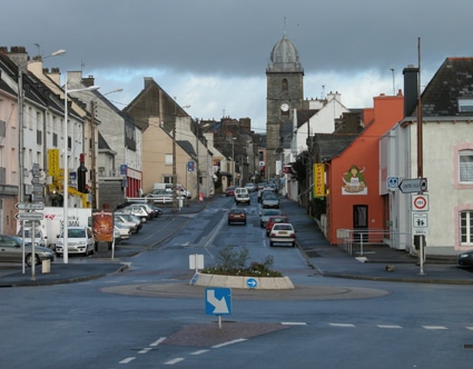 Loudéac (22600) : rue de Pontivy à Loudéac